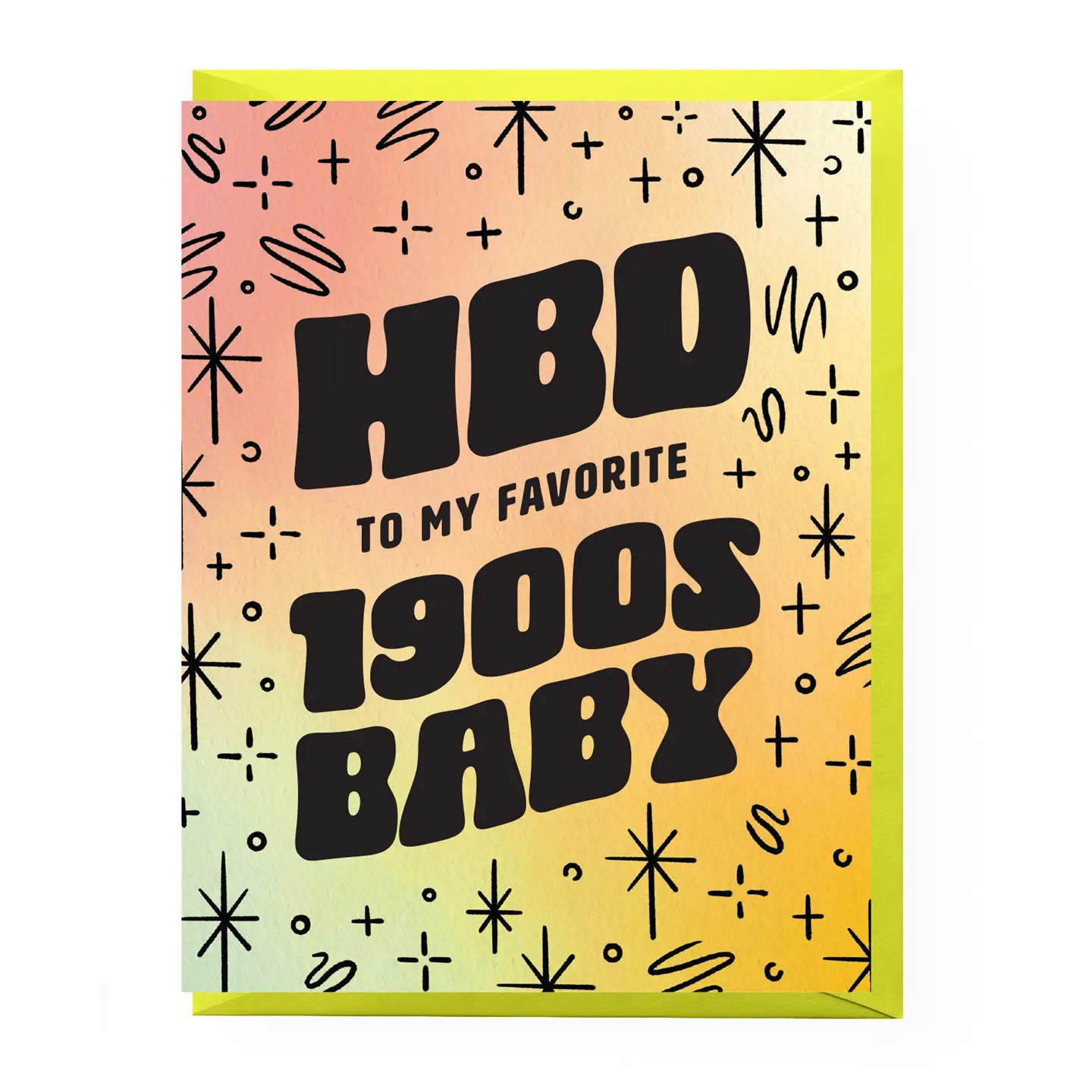 1900's Baby Birthday Card