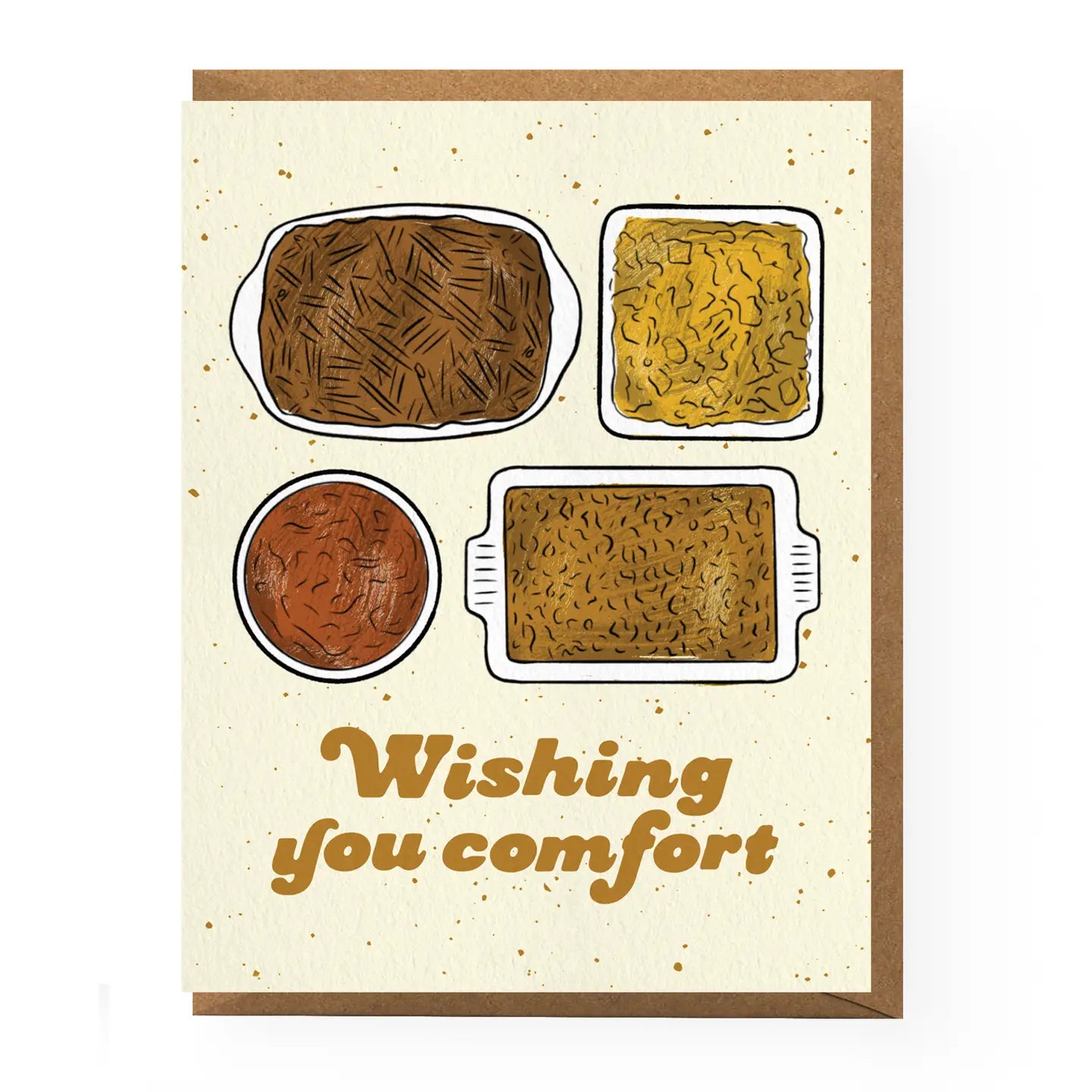 "Wishing You Comfort" Sympathy Card