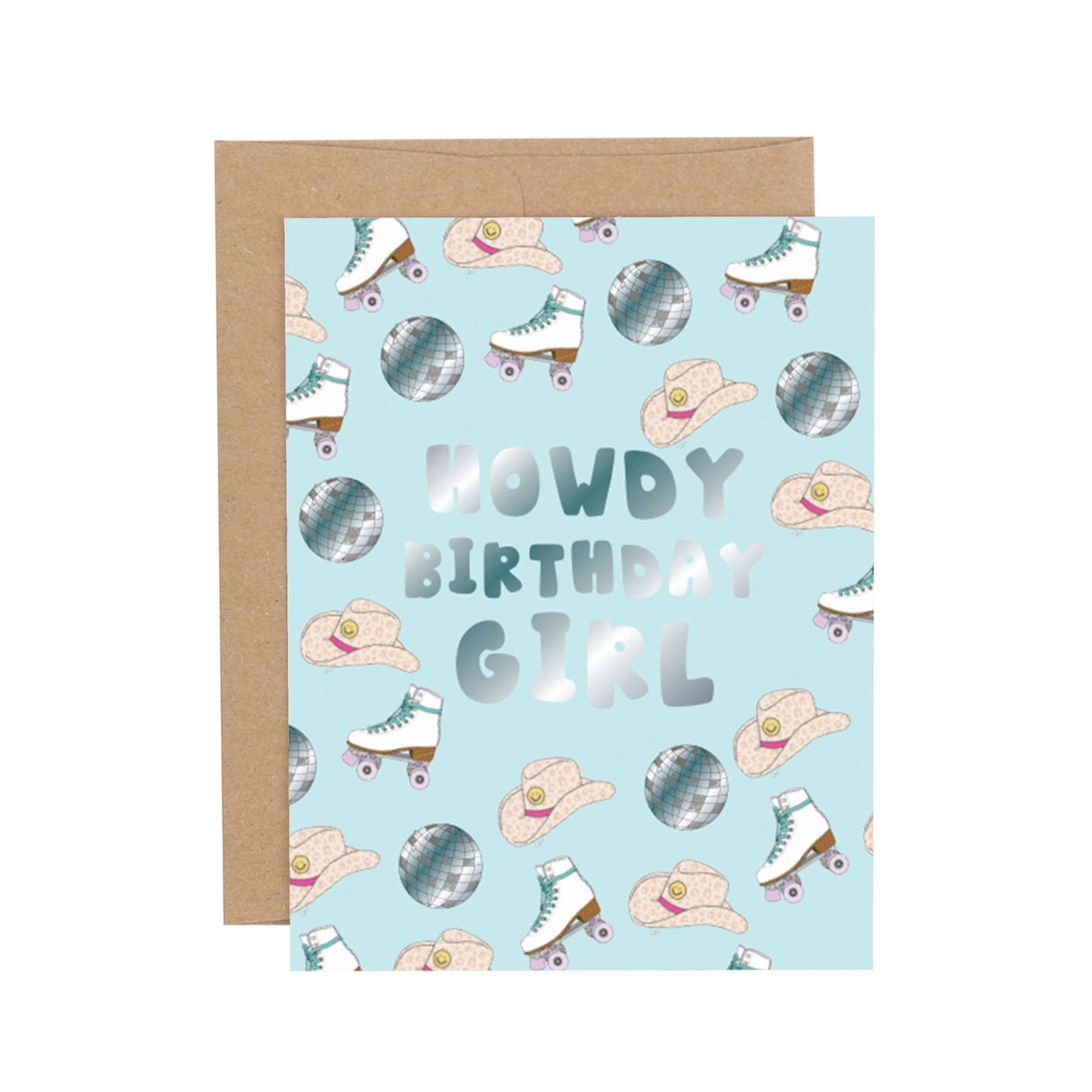 Howdy Birthday Girl Greeting Card