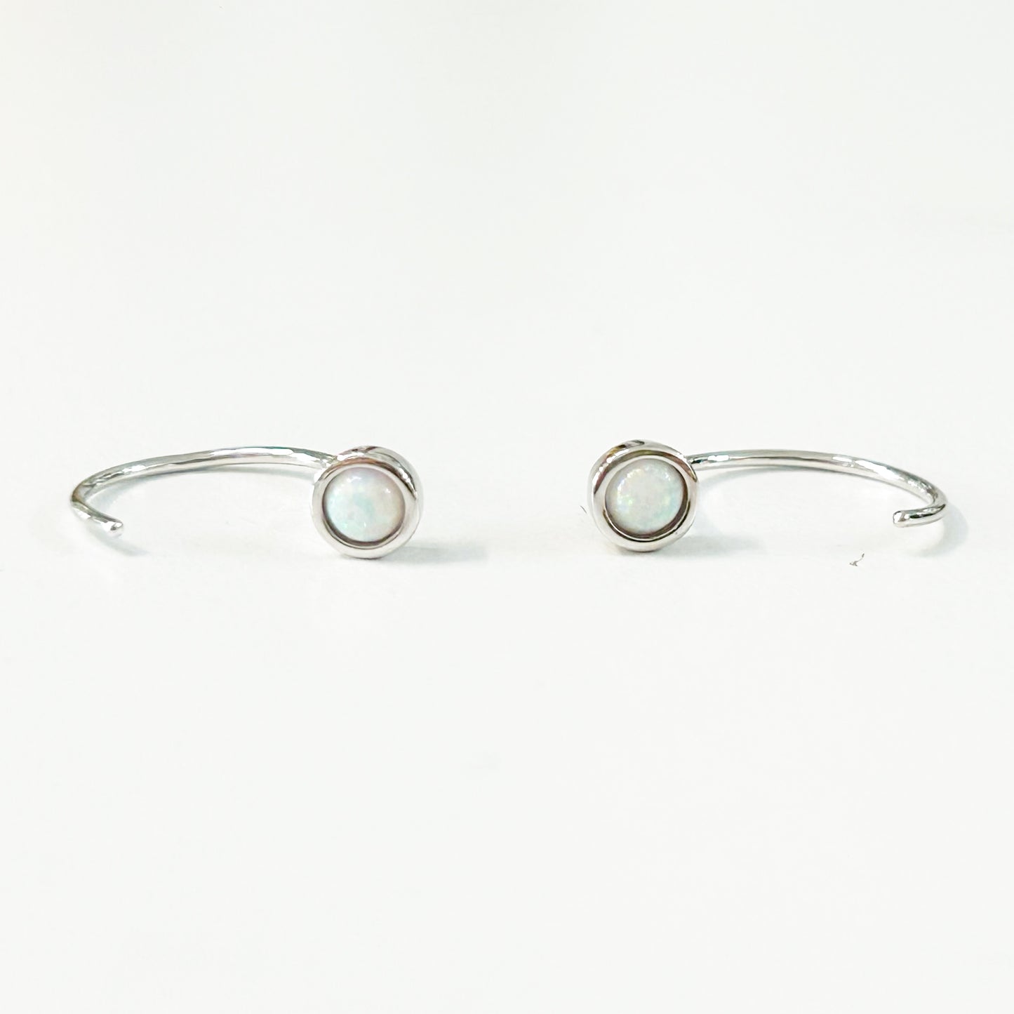 Opal Threader Huggies