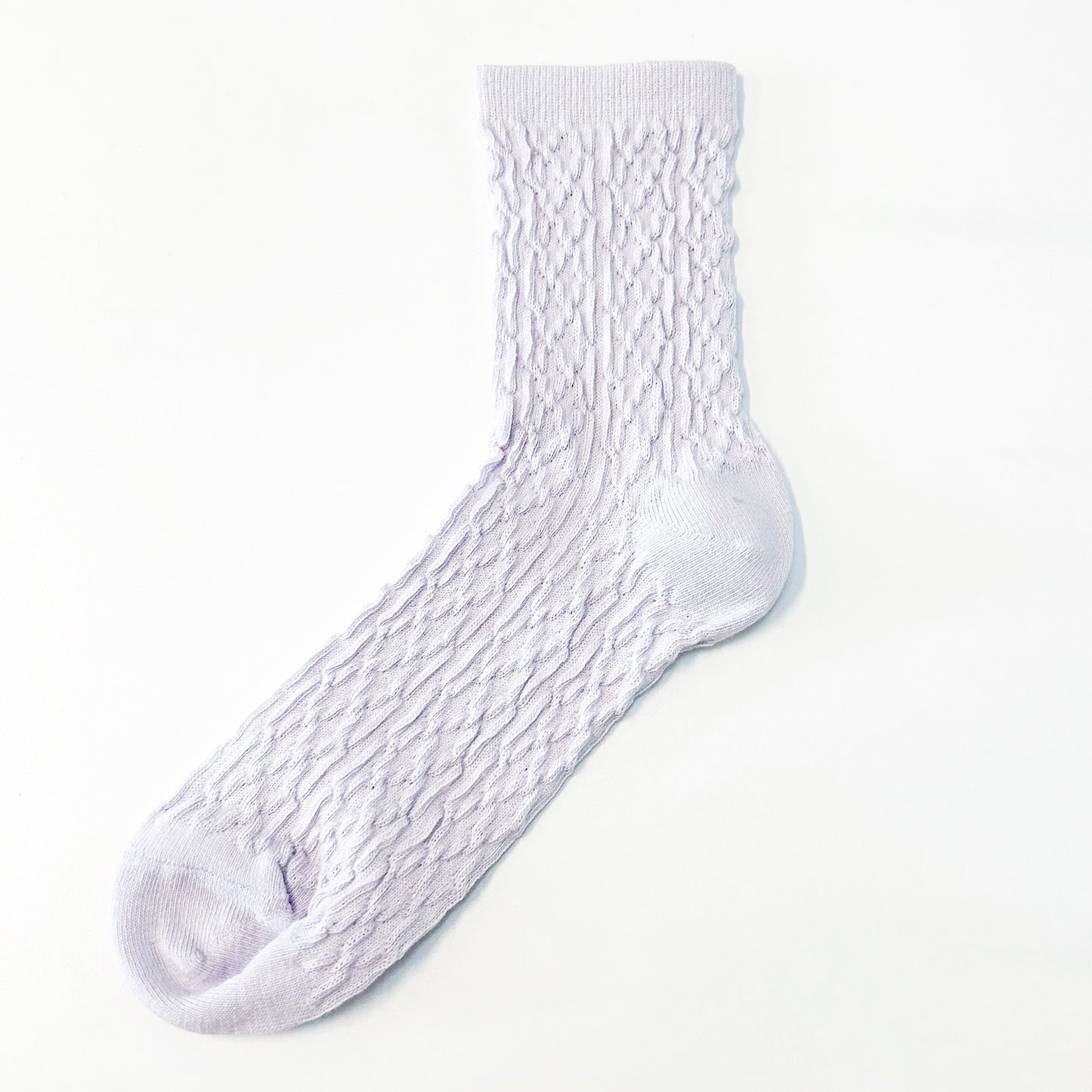 Patterned Knit Crew Socks - Pack of 5