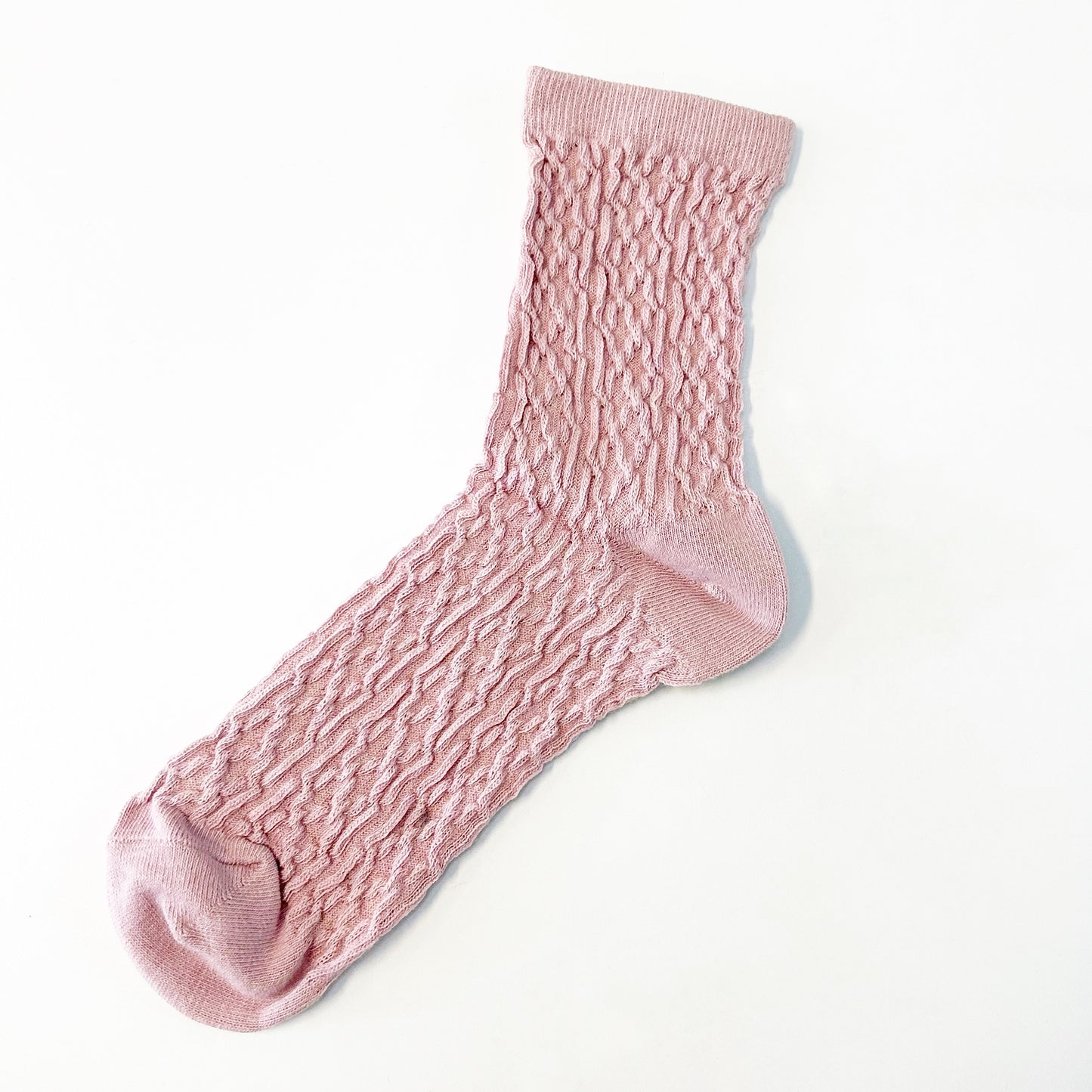 Patterned Knit Crew Socks - Pack of 5