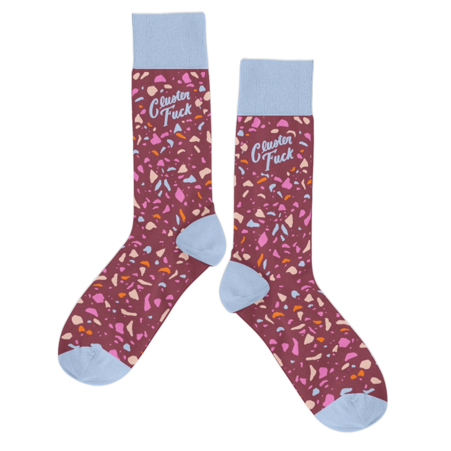 Silly Sayings Crew Socks