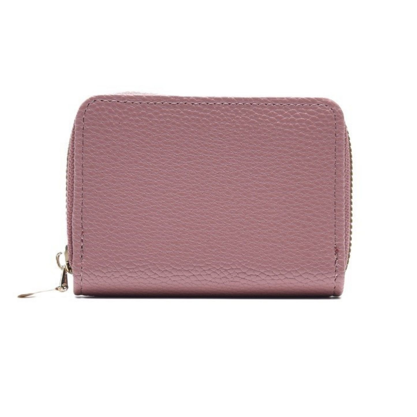 Vegan Leather Zip Wallet