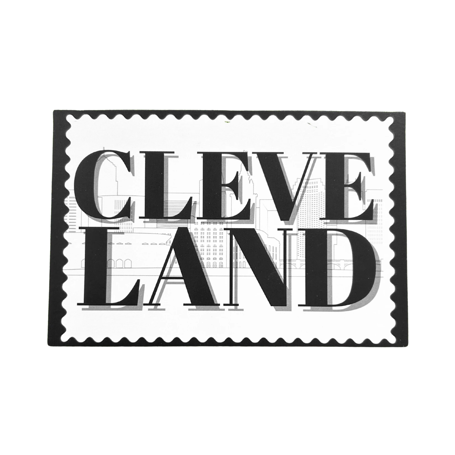 Cleveland Stamp Postcard