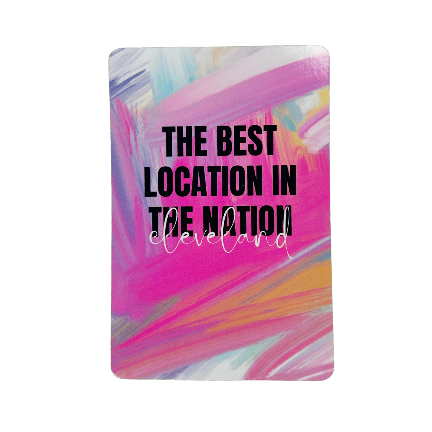The Best Location in the Nation Cleveland Postcard