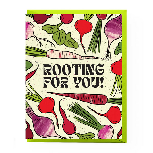 "Rooting For You" Encouragement Card