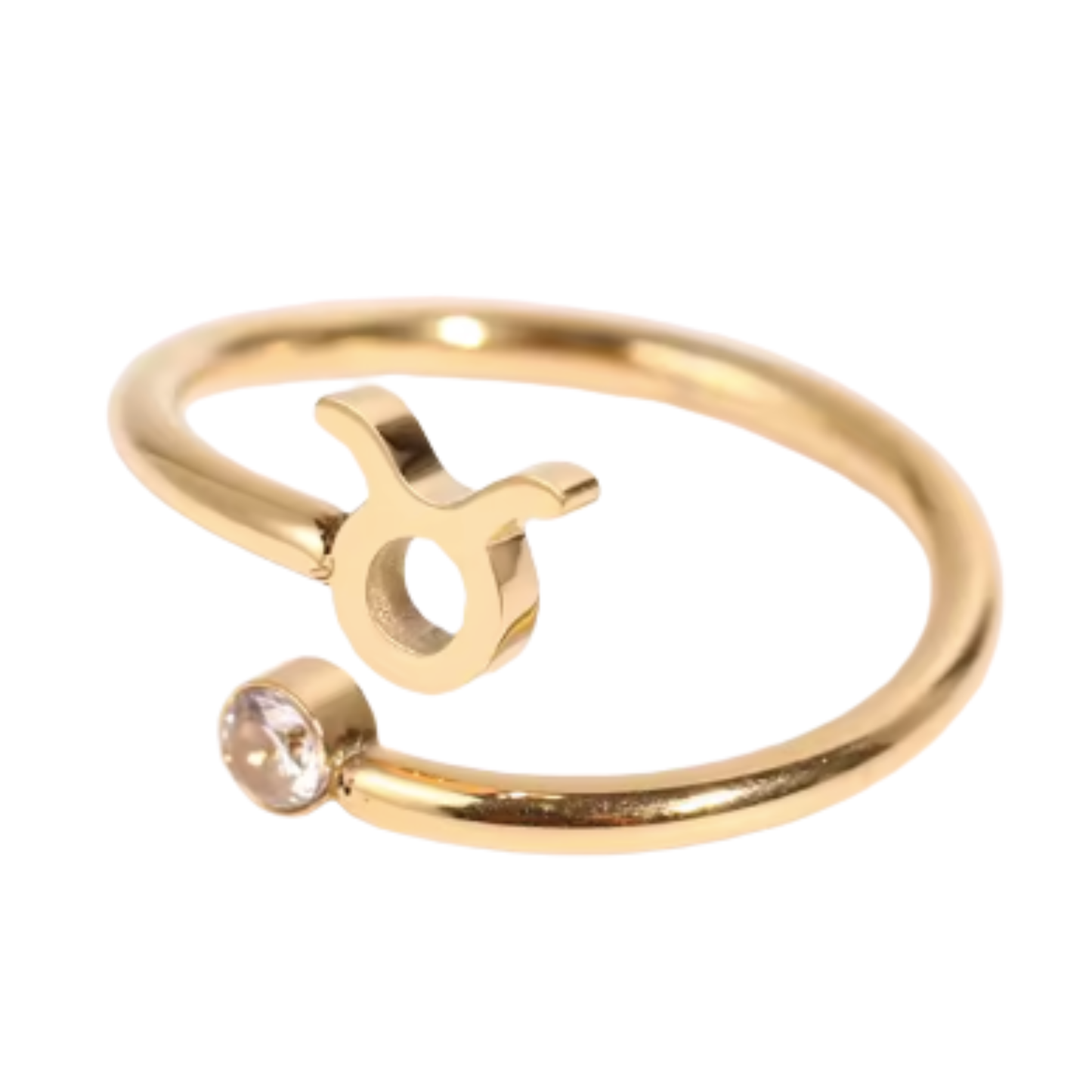 Taurus Stainless Steel Ring