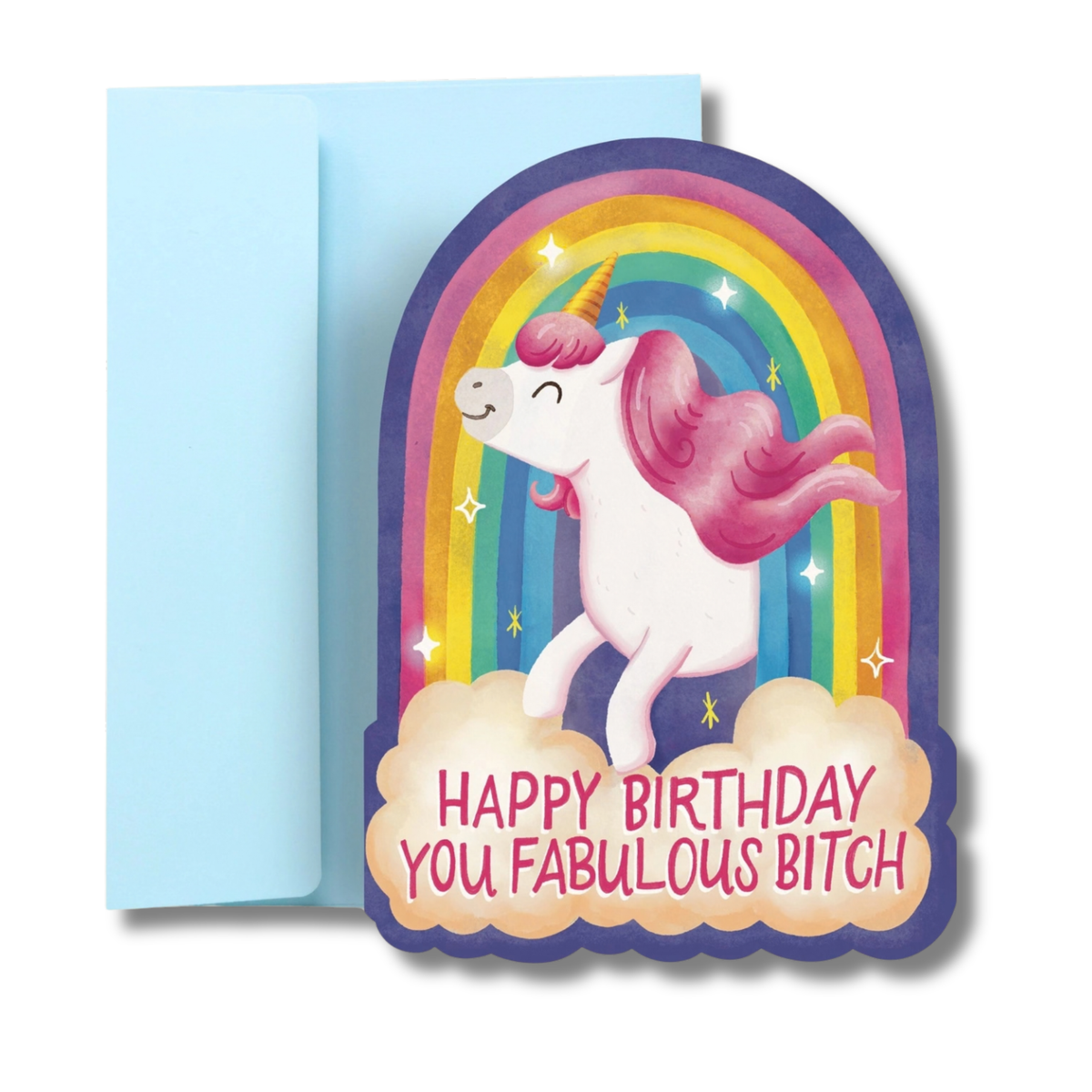 Happy Birthday You Fabulous B**ch Card