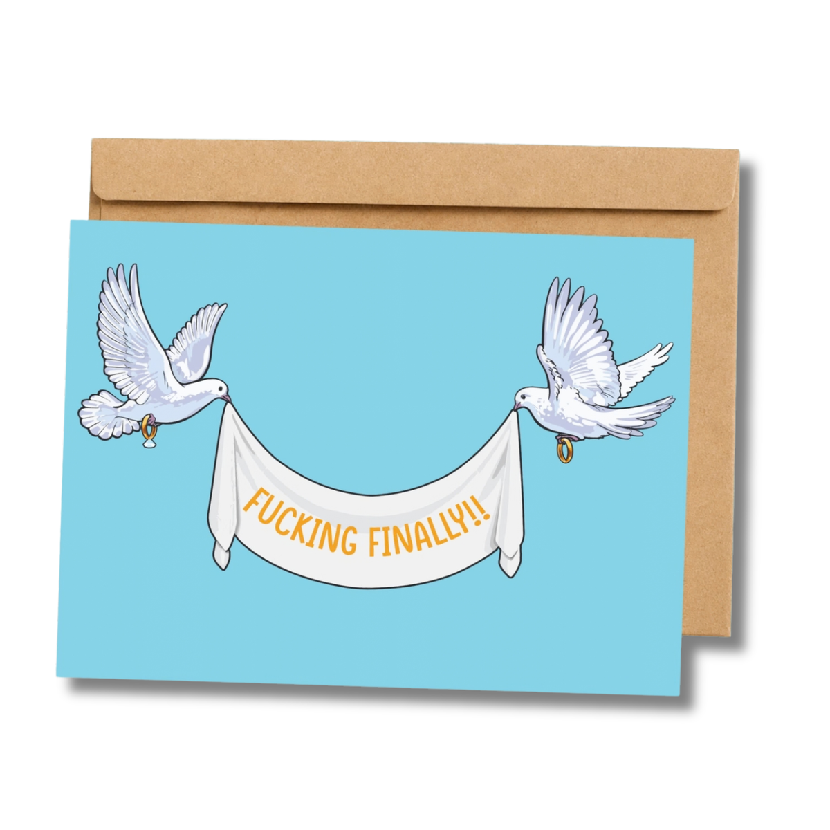 F**king Finally Wedding Card