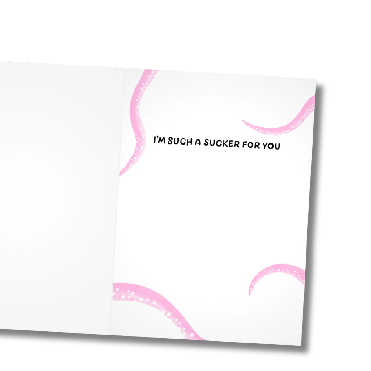 Funny Octopus Love Greeting Card
