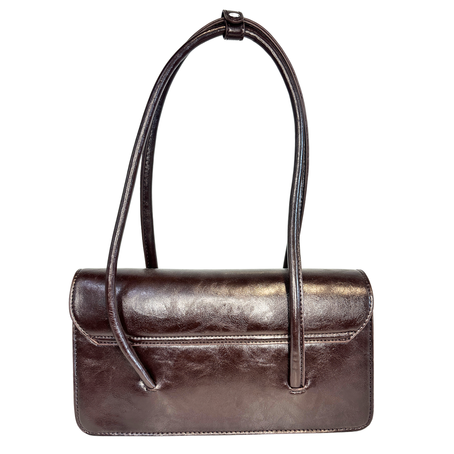 Elongated Strap Envelope Shoulder Bag