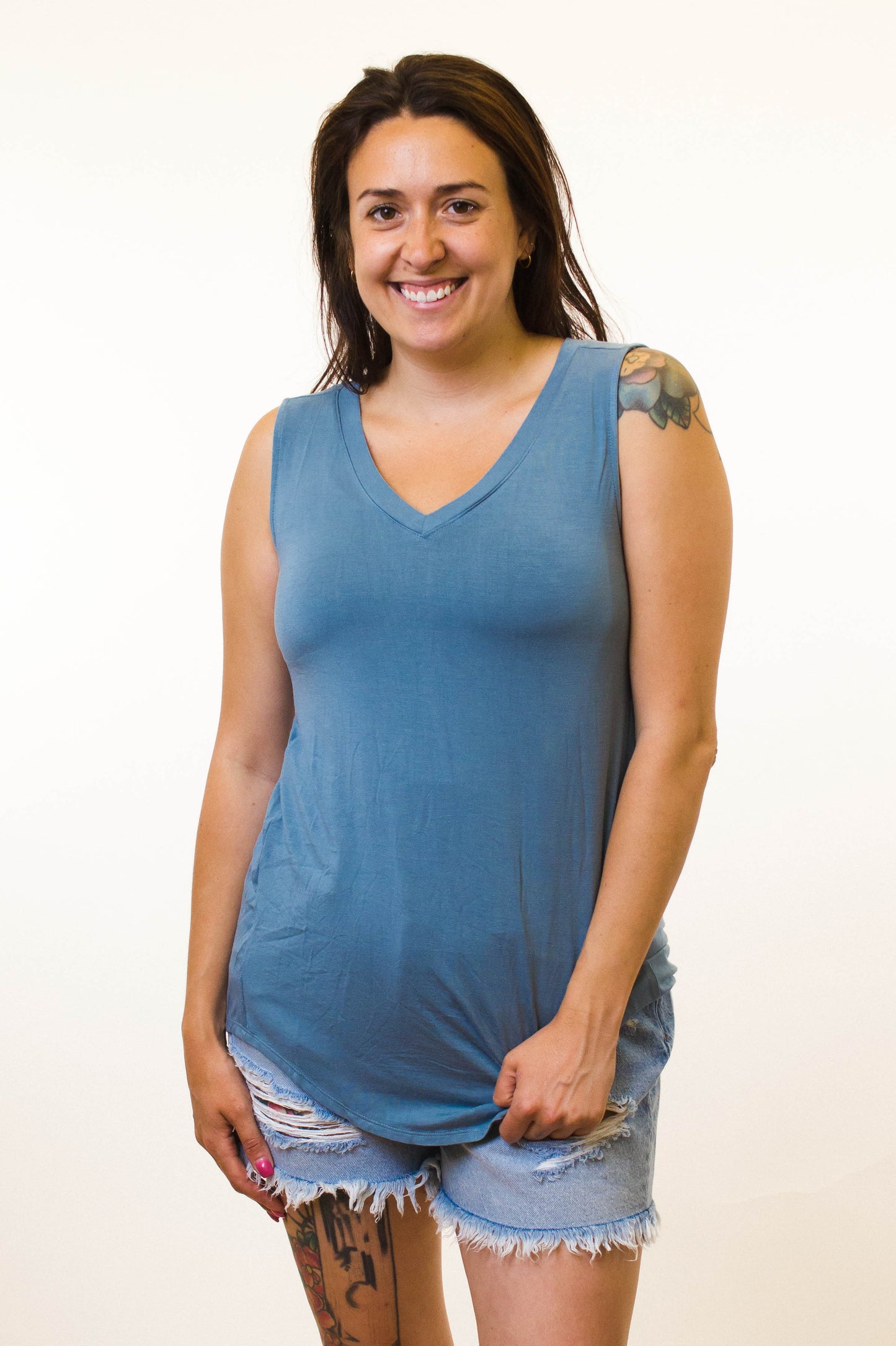 V-Neck Tank Top