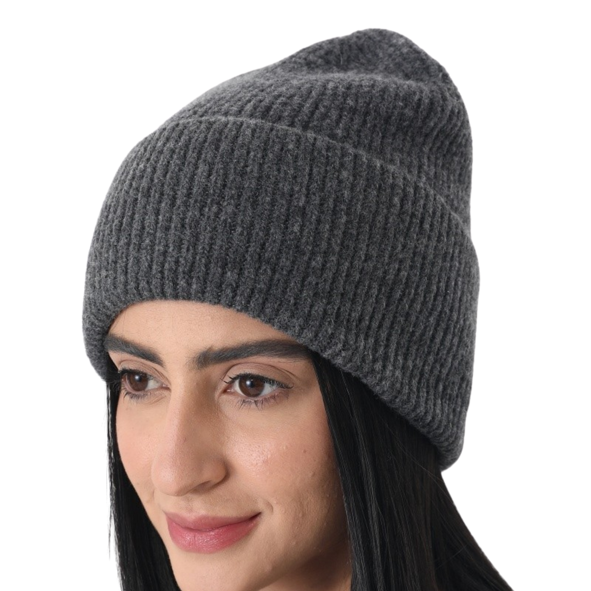 Cozy Ribbed Knit Cuffed Beanie
