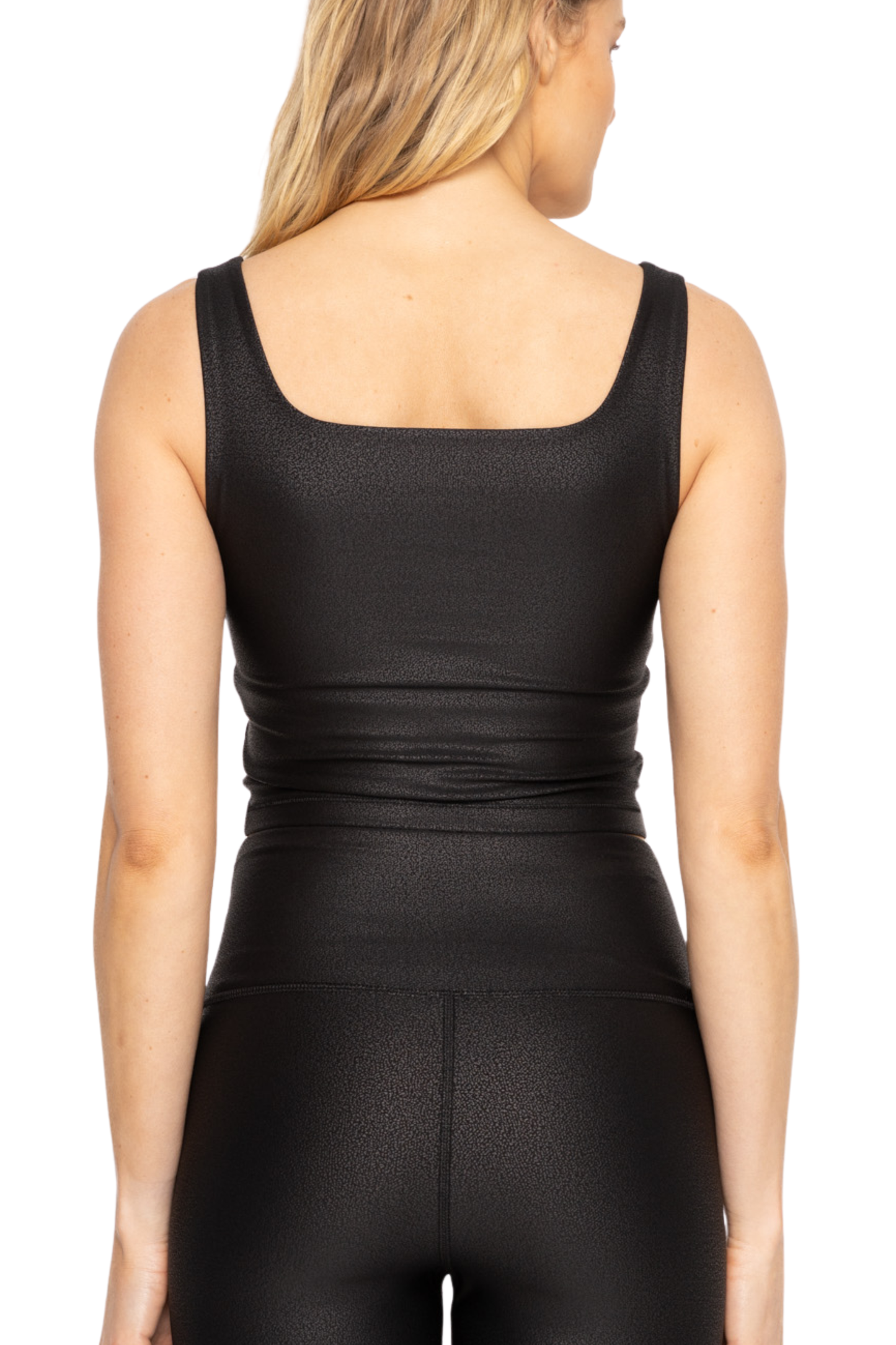 Foil and Shiny Active Tank Top