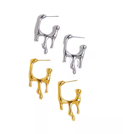 Stainless Steel Liquid Drip Post Hoops