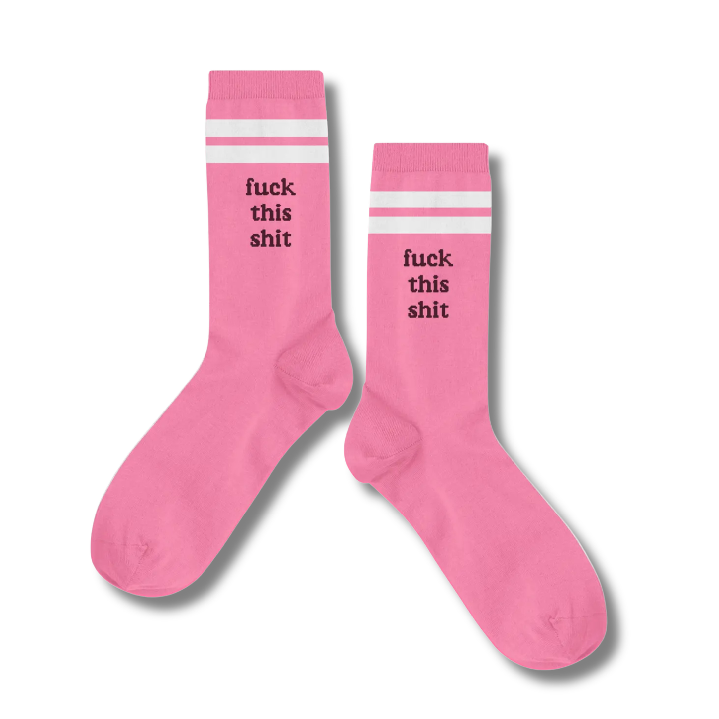 Silly Sayings Crew Socks