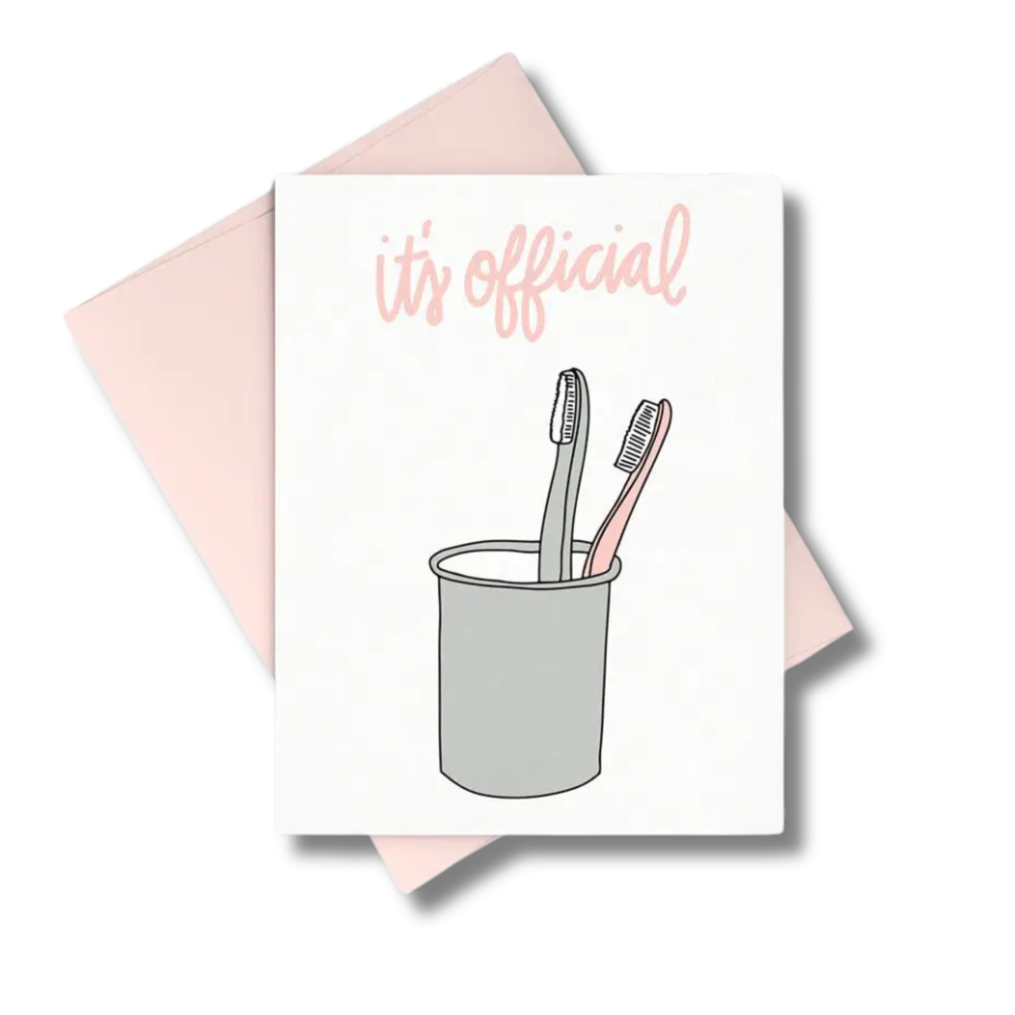 It's Official Wedding Card