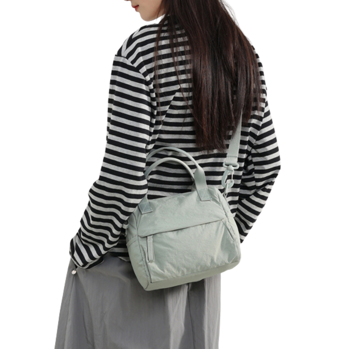 The Compact 'Everything' Crossbody Nylon Sling Bag