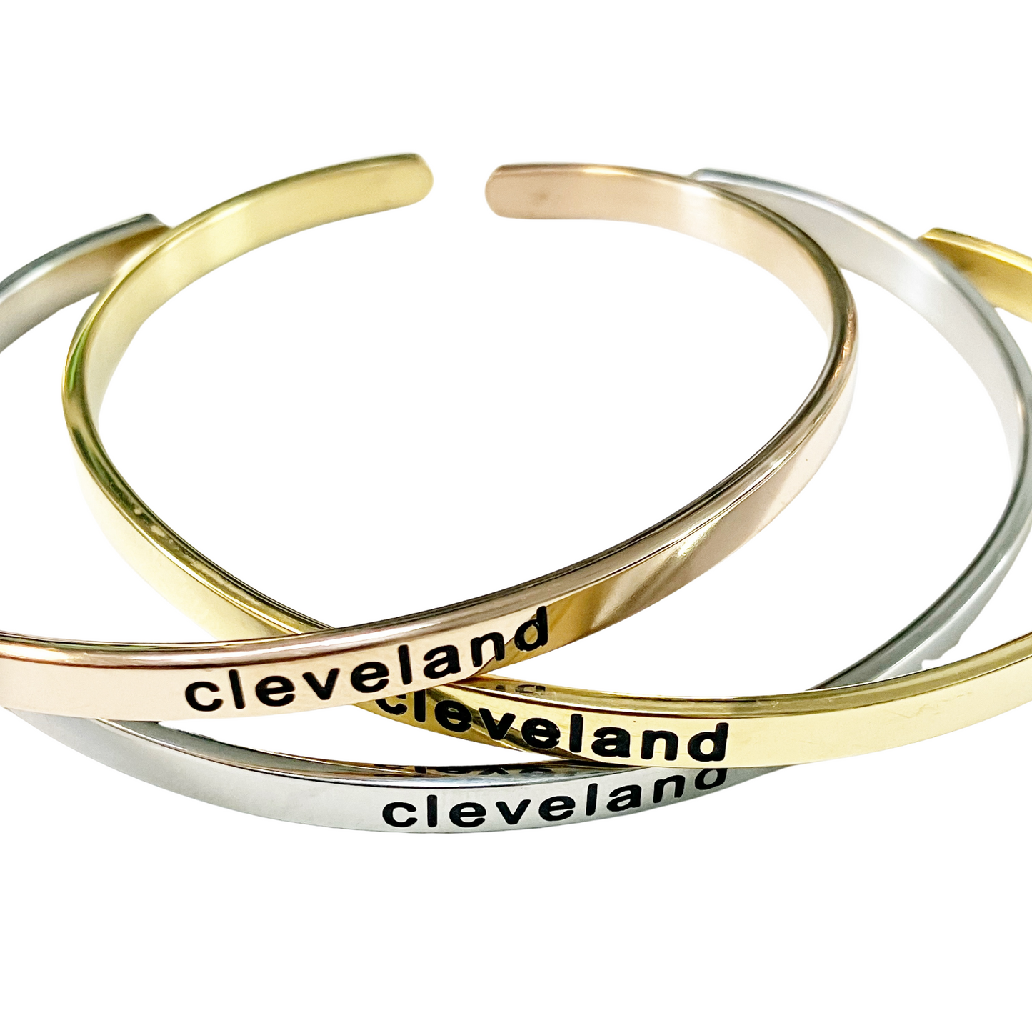 Stainless Steel Cleveland Bangle