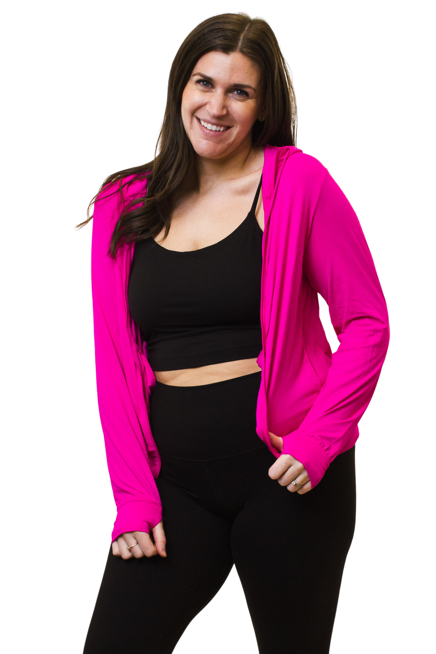 Sporty Lightweight Zip Up Jacket