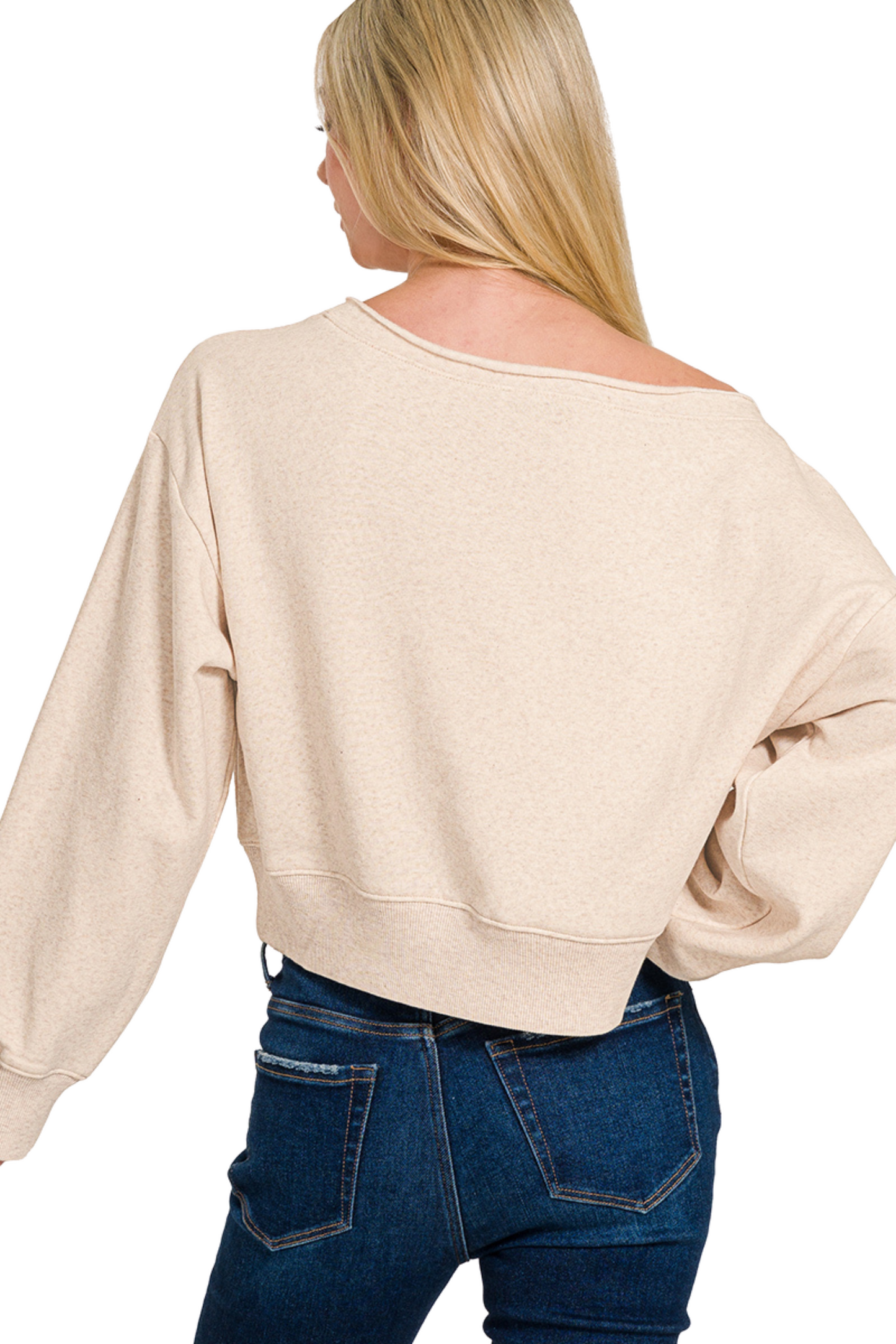 Off the Shoulder Pullover