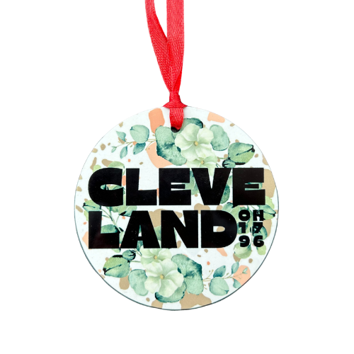 Aluminum Cleveland Ornament