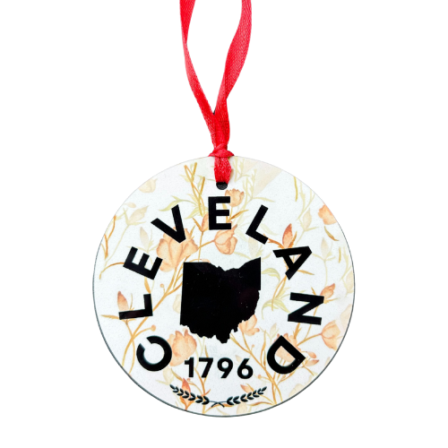 Aluminum Cleveland Ornament