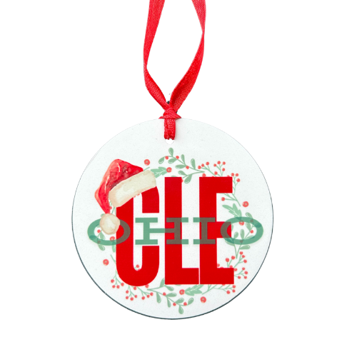 Aluminum Cleveland Ornament