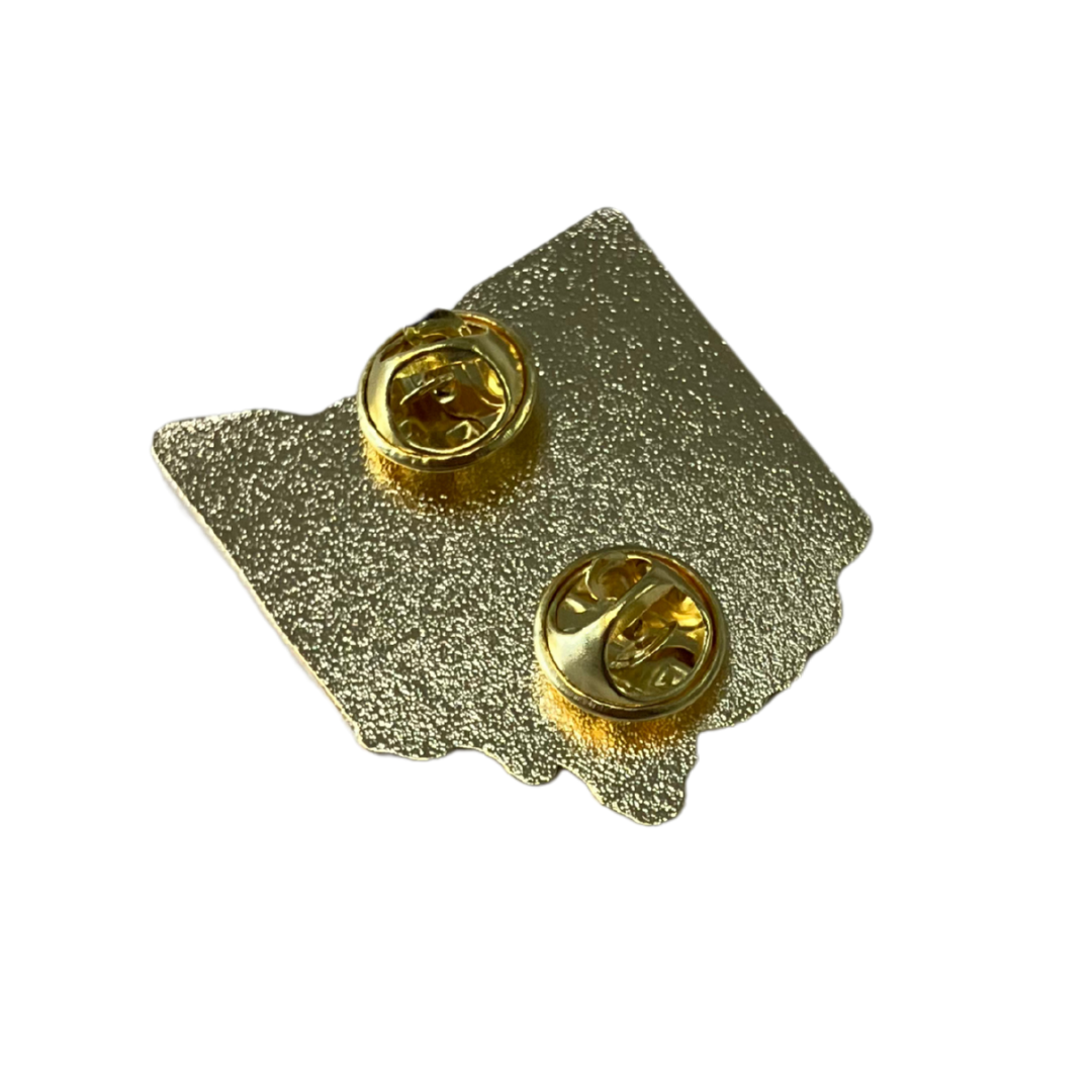 State of Ohio Enamel Pin