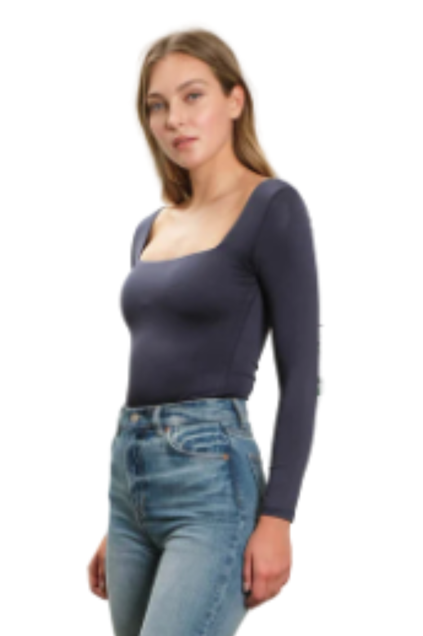 Seamless Square Neck Bodysuit