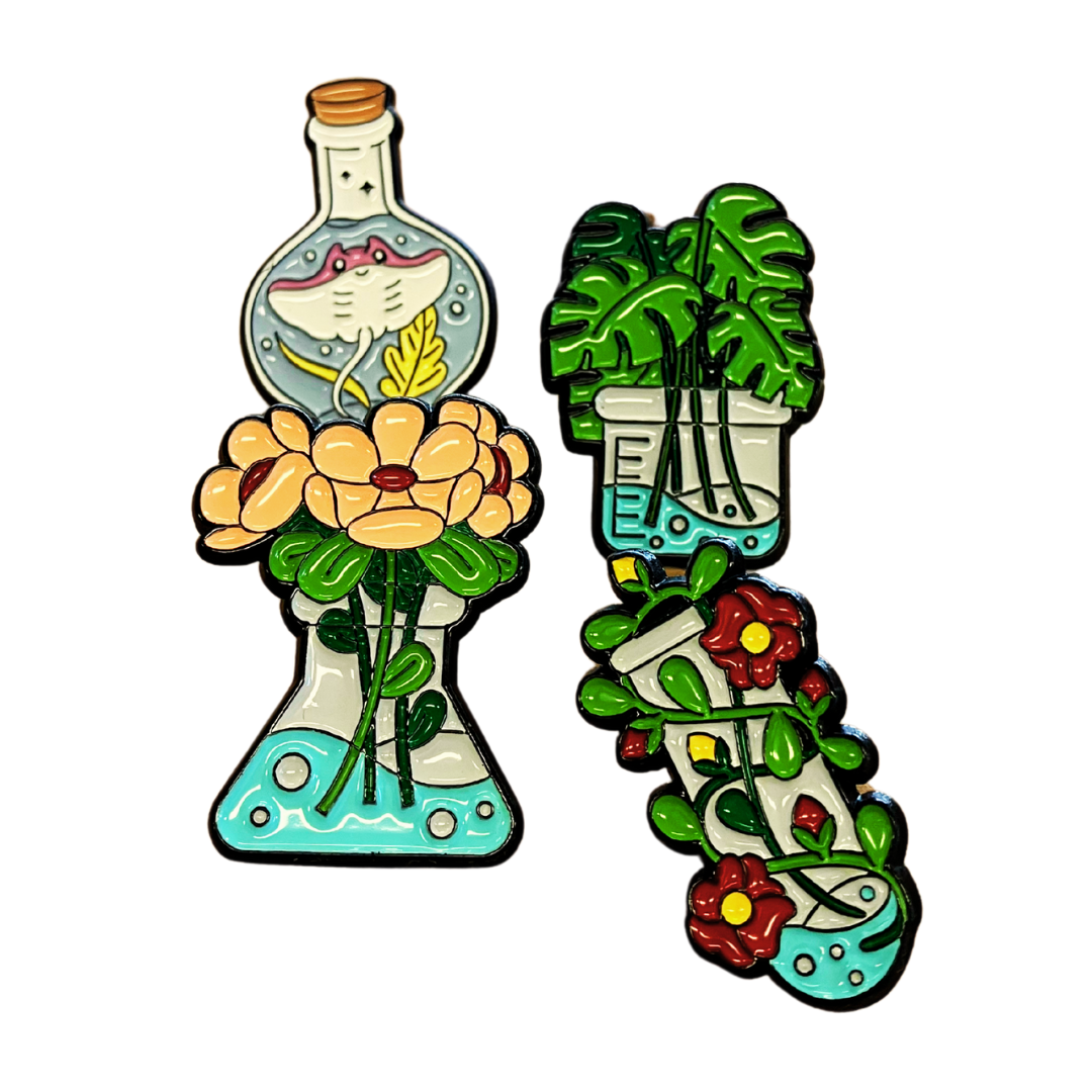 It's Science Enamel Pin Set