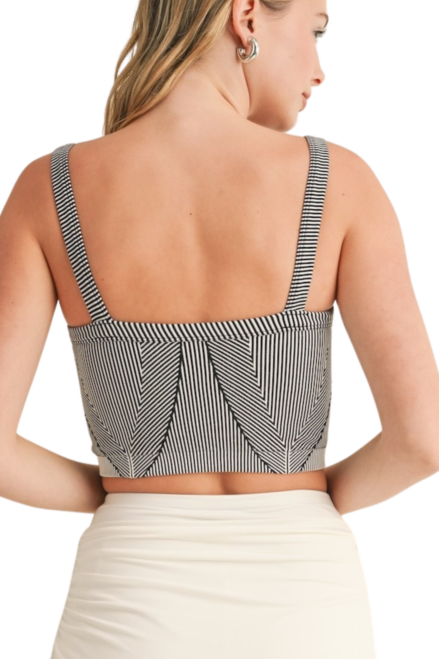 Sweetheart Cropped Tank