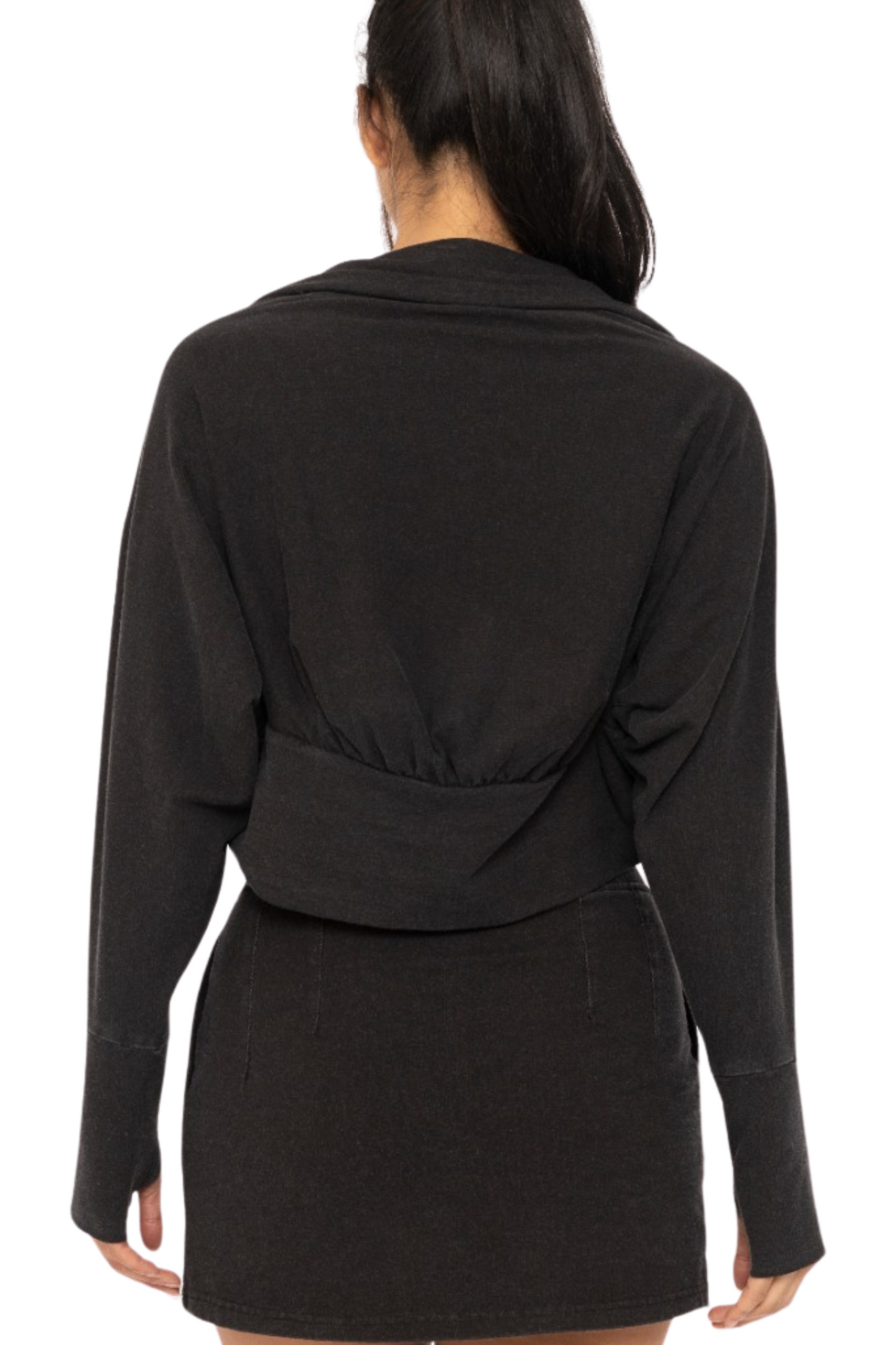 Open Face Cotton Shrug