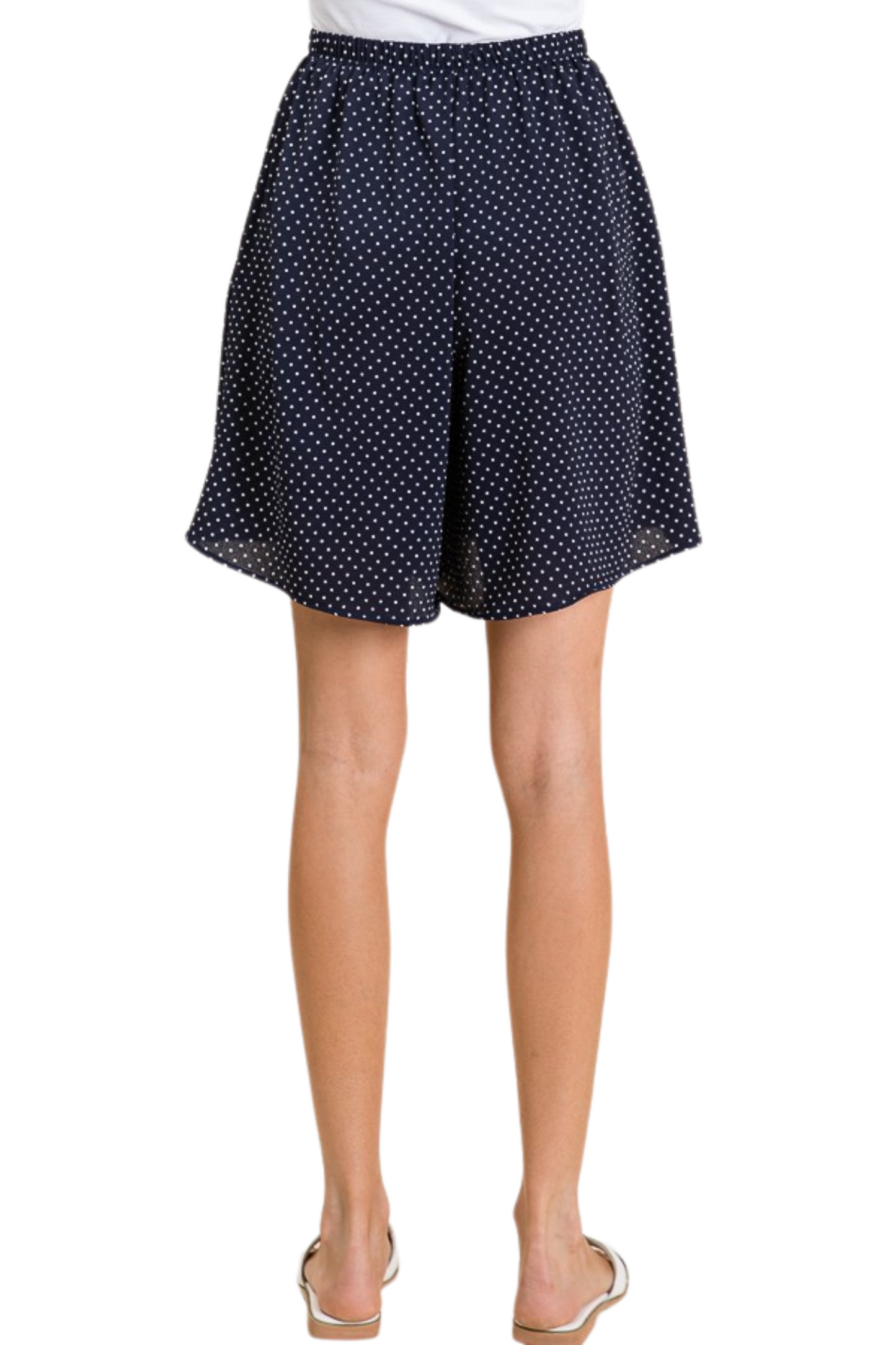 (X-Large) Relaxed Polka Dot Shorts