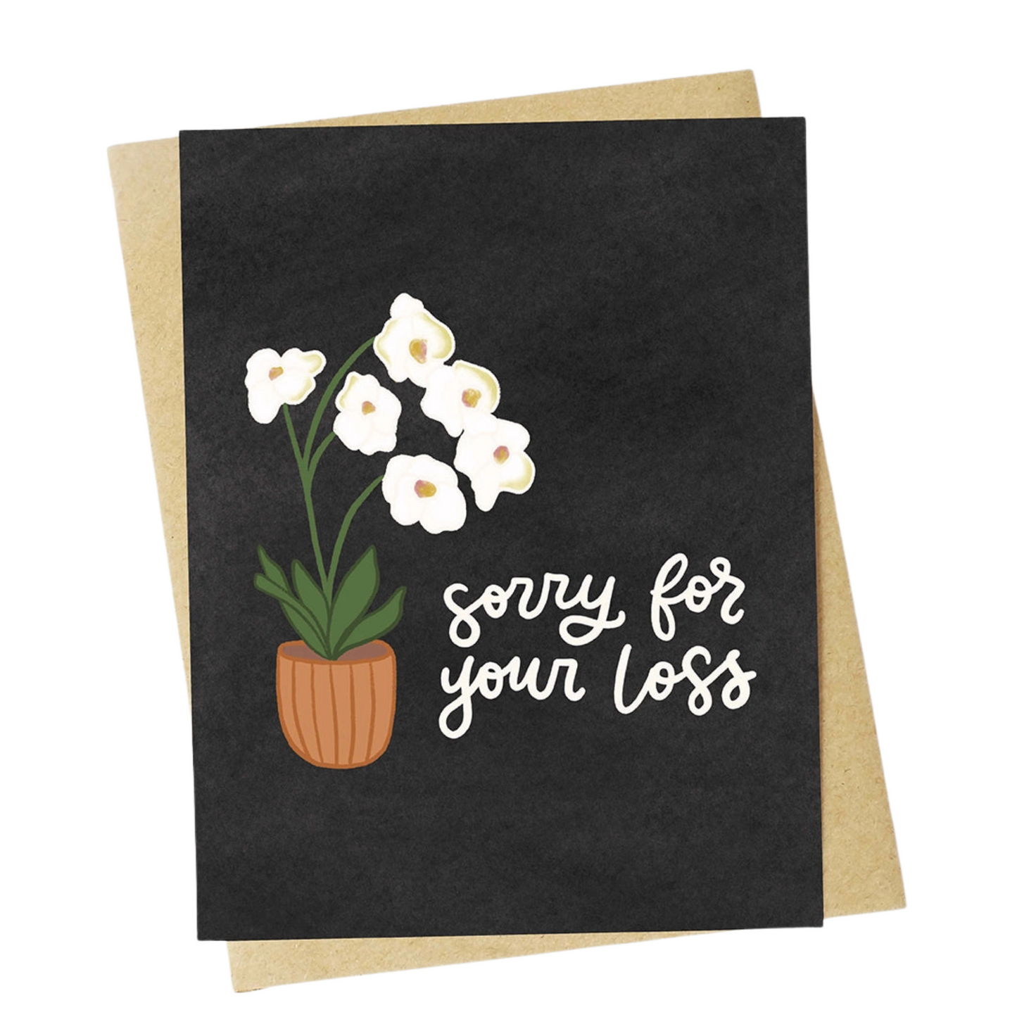 "Sorry For Your Loss" Sympathy Card