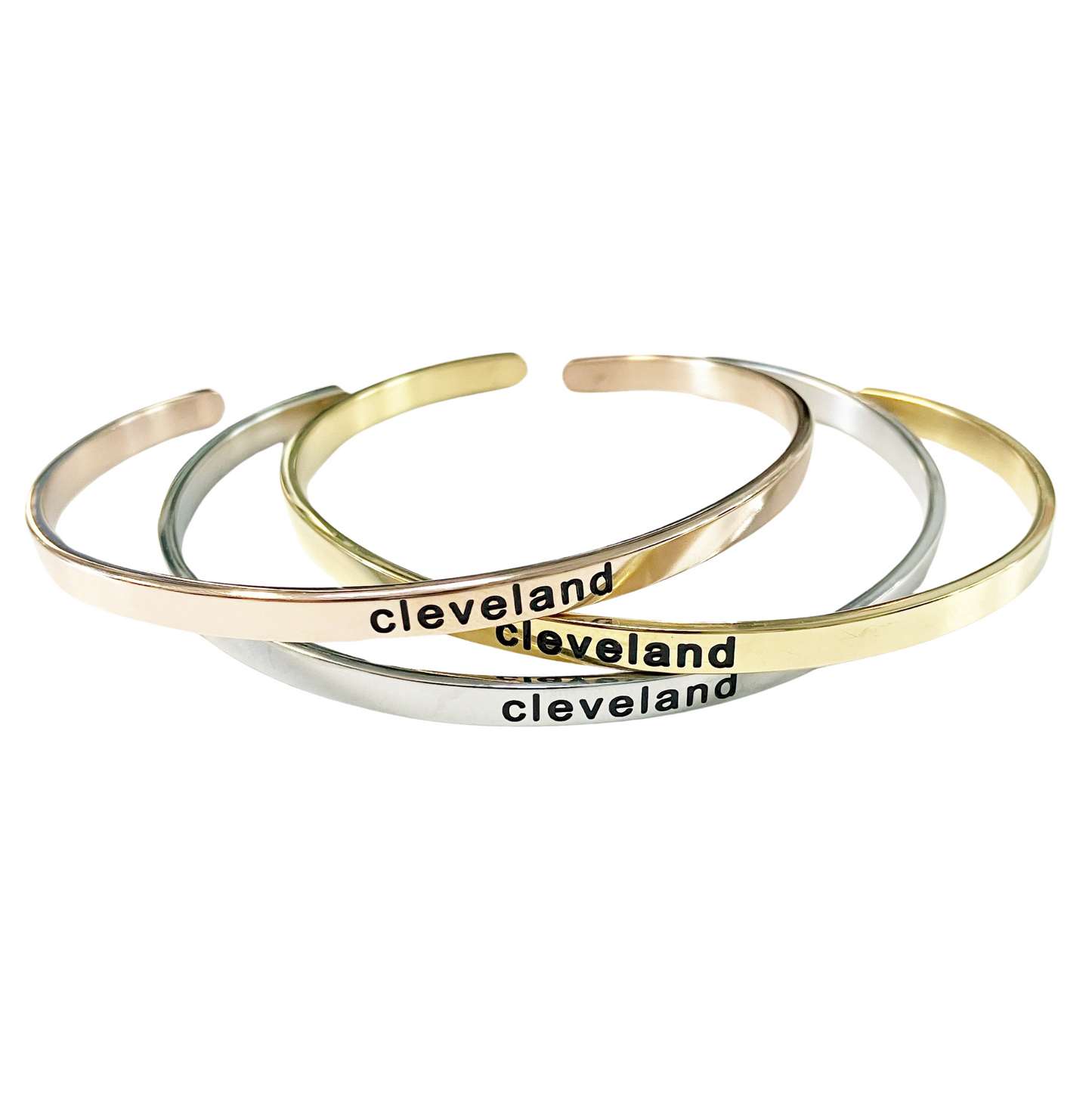 Stainless Steel Cleveland Bangle