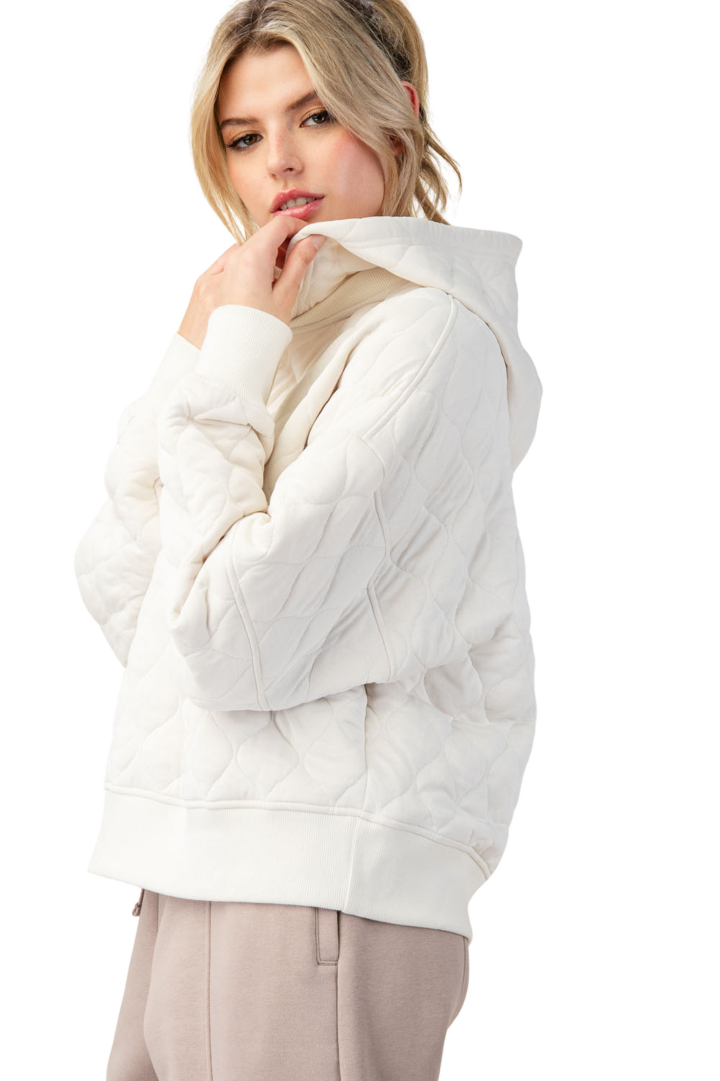 Faux Suede Biker Jacket
