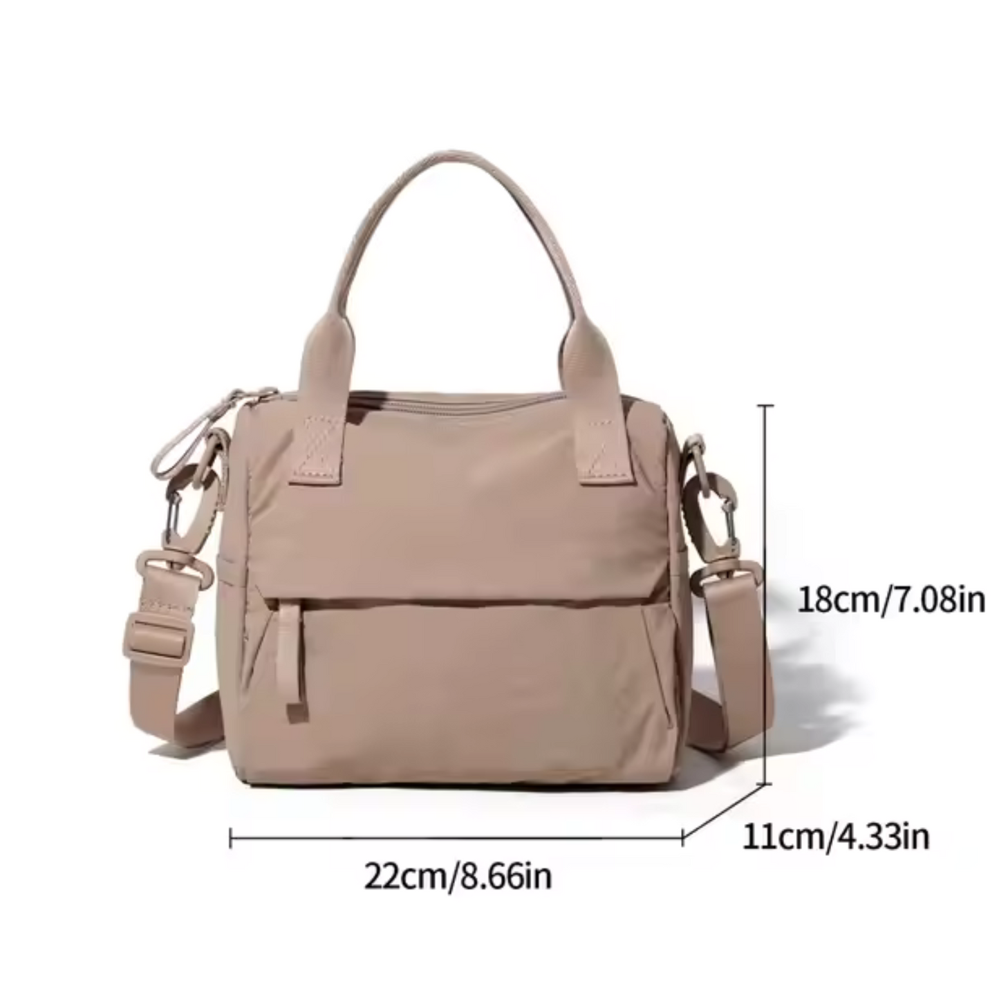 The Compact 'Everything' Crossbody Nylon Sling Bag