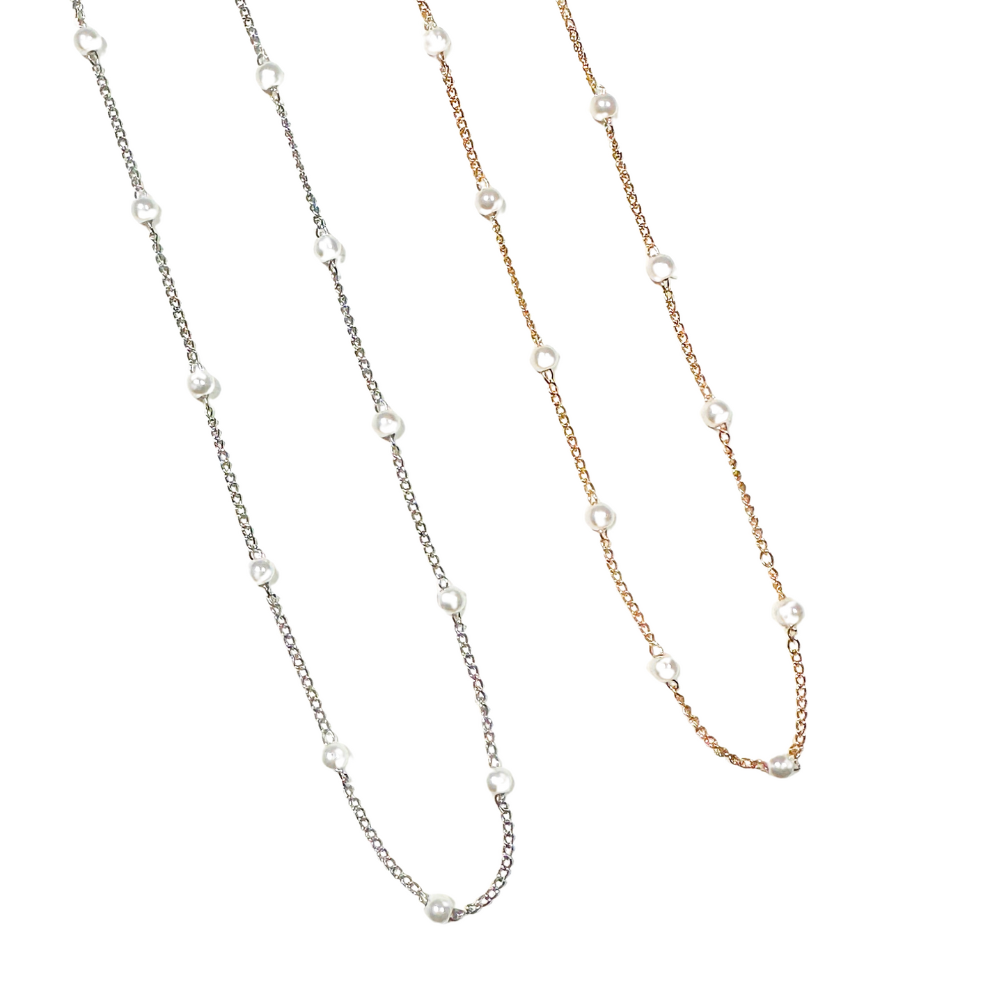 Pearl & Chain Choker