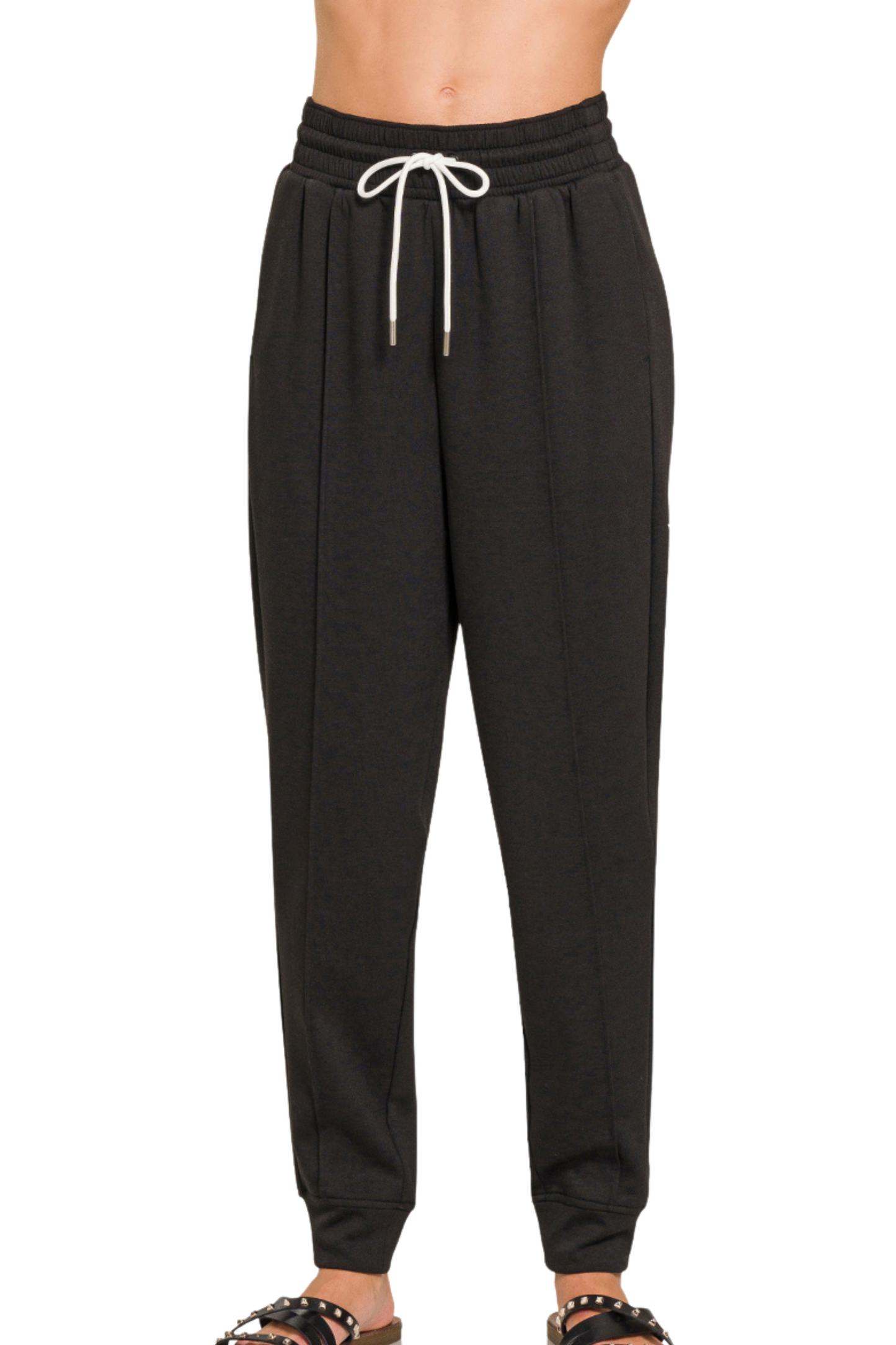 Scuba Drawstring Jogger Sweatpants