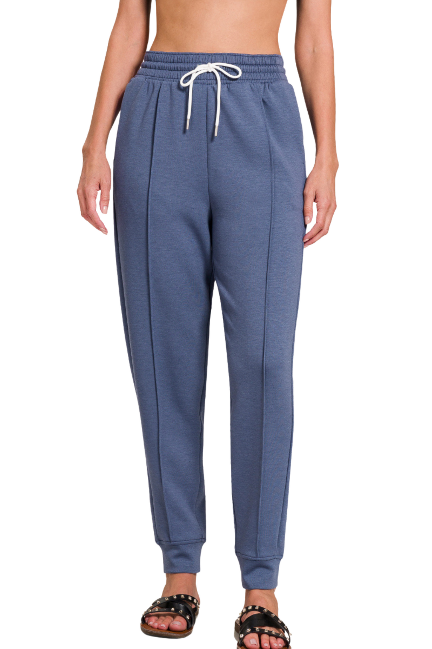 Scuba Drawstring Jogger Sweatpants