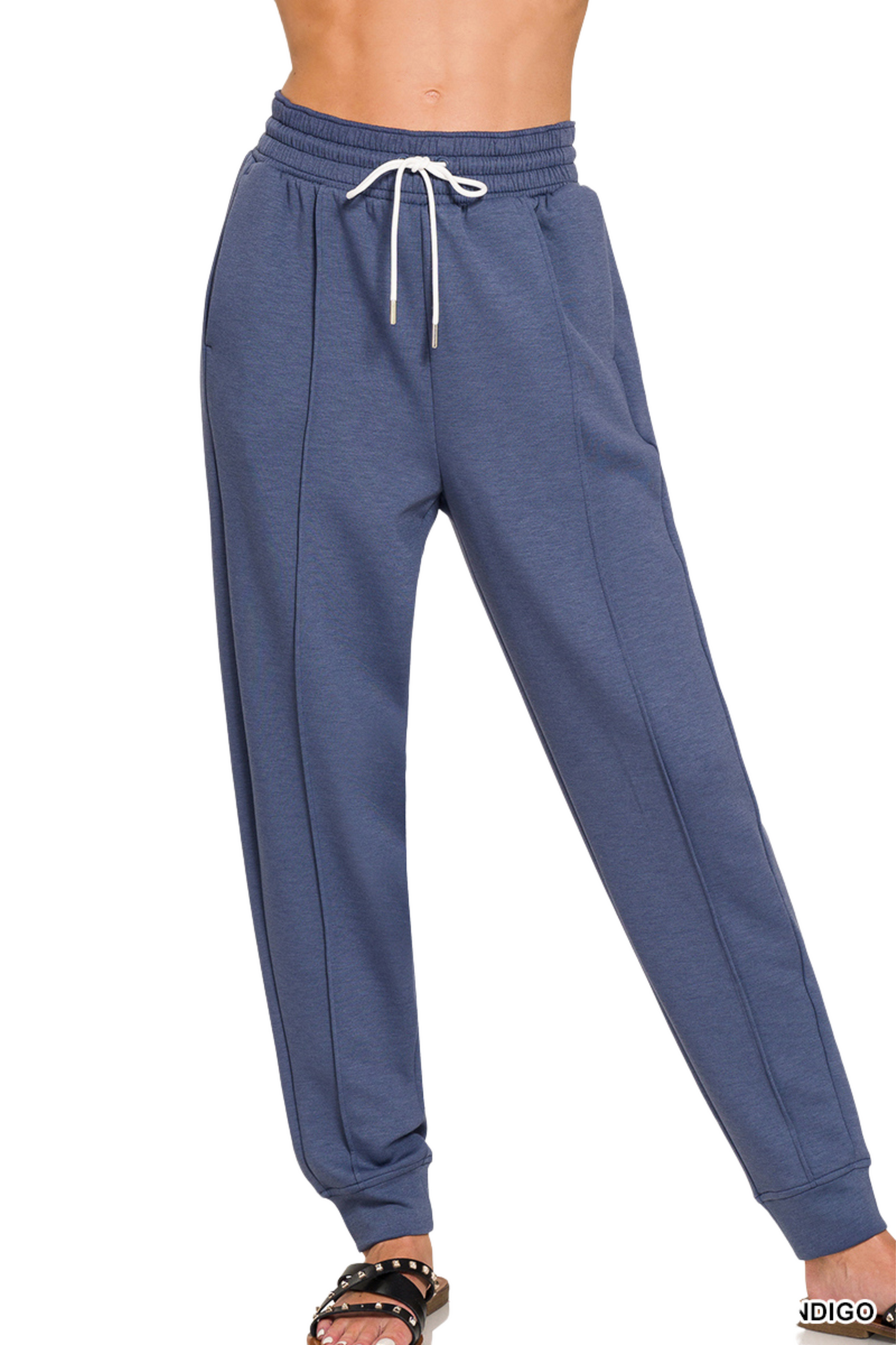 Scuba Drawstring Jogger Sweatpants