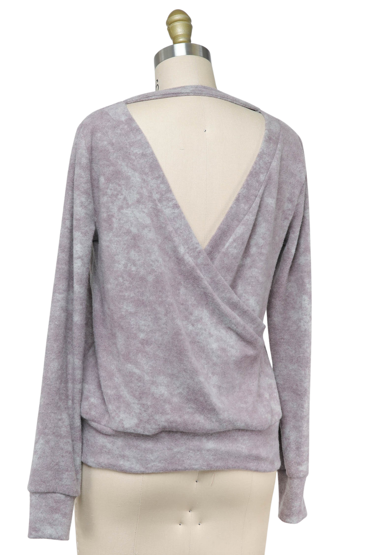 Pleated Tie Cardigan Cover Up