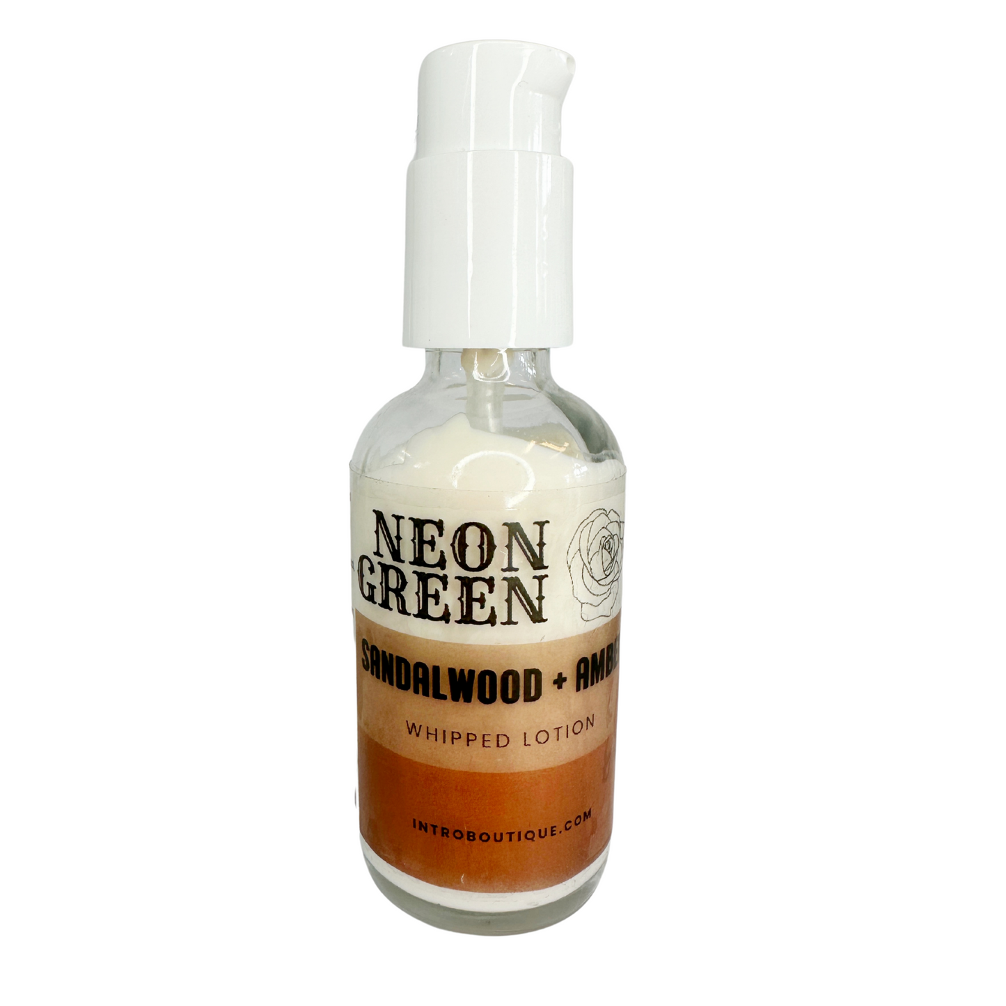 Neon Green Whipped Lotion