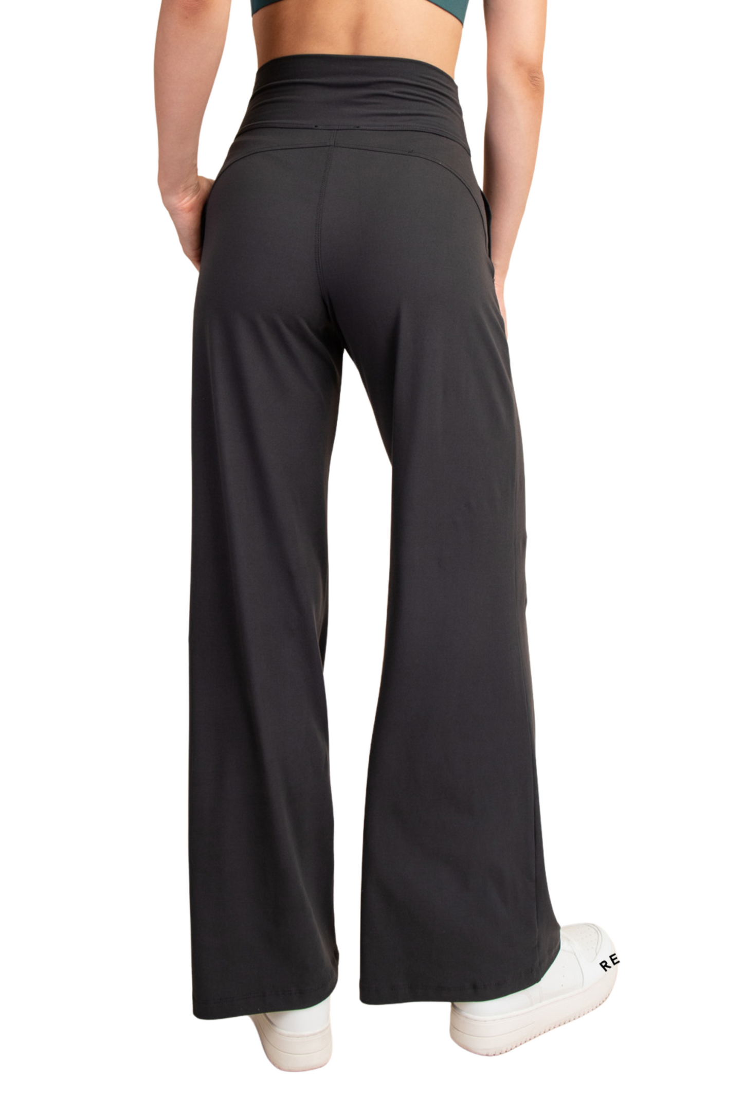 Butter V-Waist Wide Leg Pant