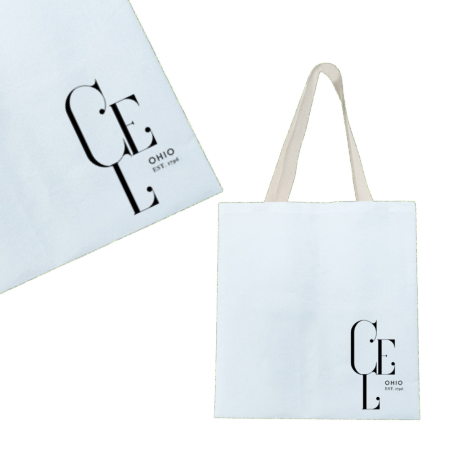 Token Cleveland Vinyl Tote Bags