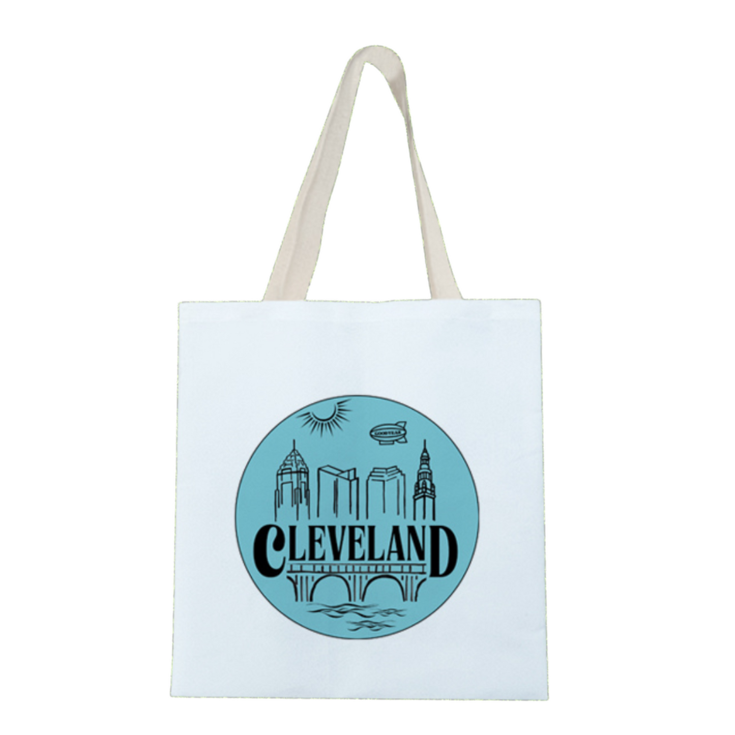Token Cleveland Vinyl Tote Bags