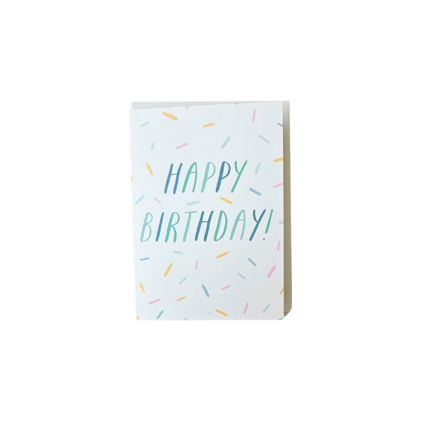 Sprinkles Happy Birthday Mini Card