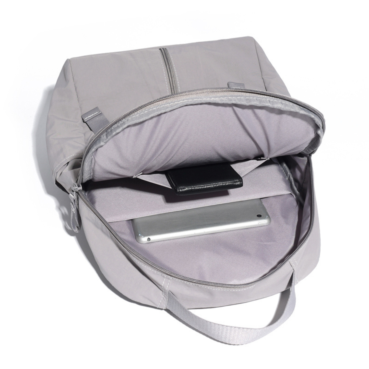 Essential Travel Nylon Backpack with Buckles
